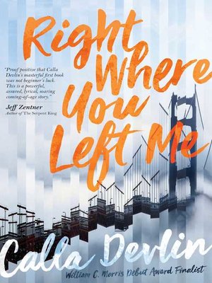 cover image of Right Where You Left Me